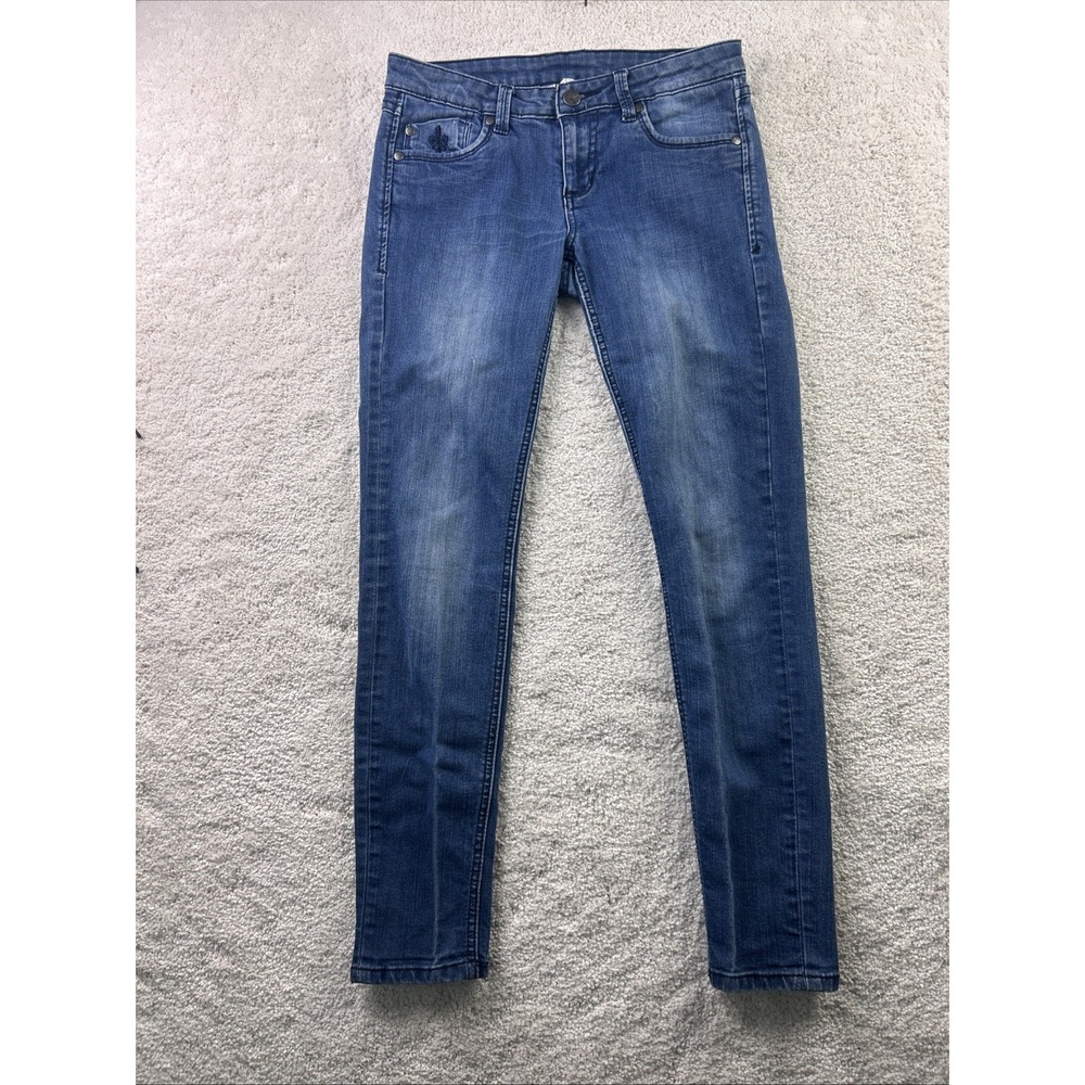 Forever 21 Men Jeans 26x39 Slim Fit / Skinny Blue Stretch Essential Denim